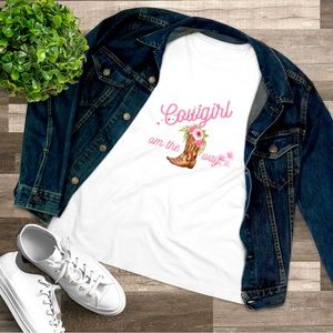 Maternity shirt, Cowgirl on the way